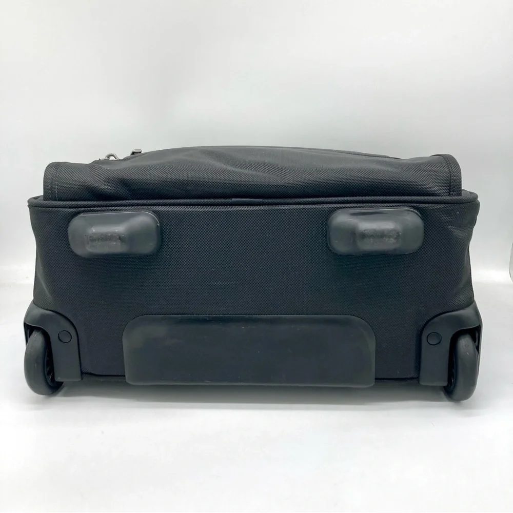 Tumi Black Rolling Carry-On Briefcase
